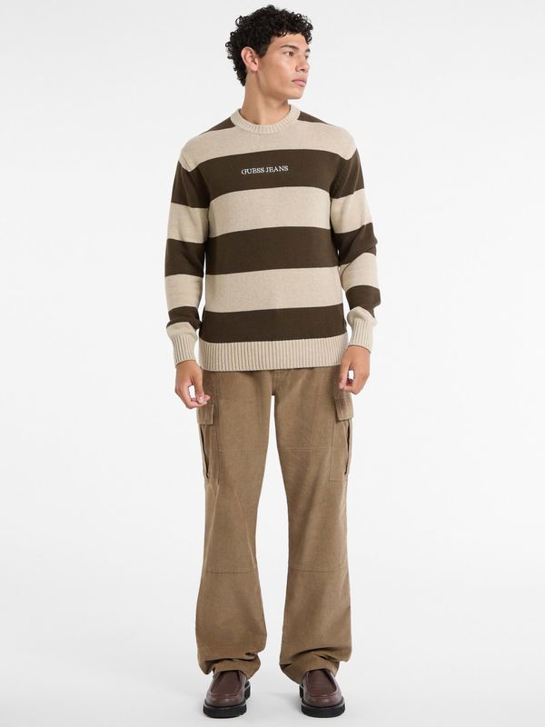 Suéter Guess Striped - Guess Jeans