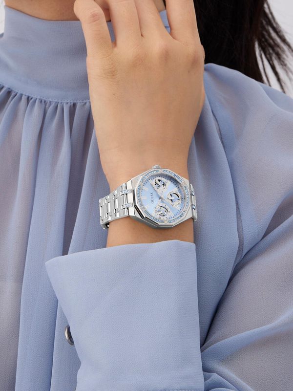 Reloj Guess Quinn Plata