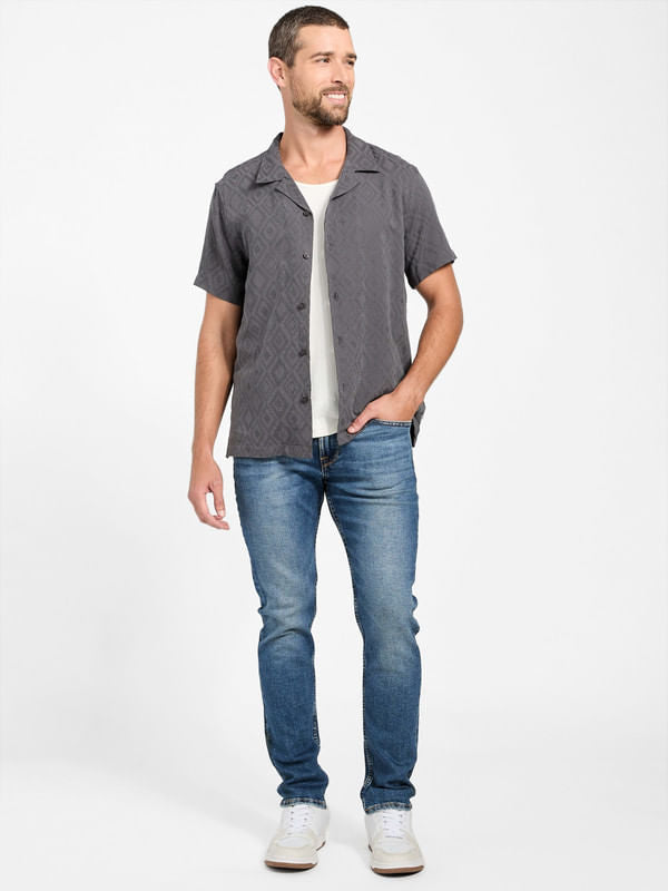 Camisa Guess Jacquard