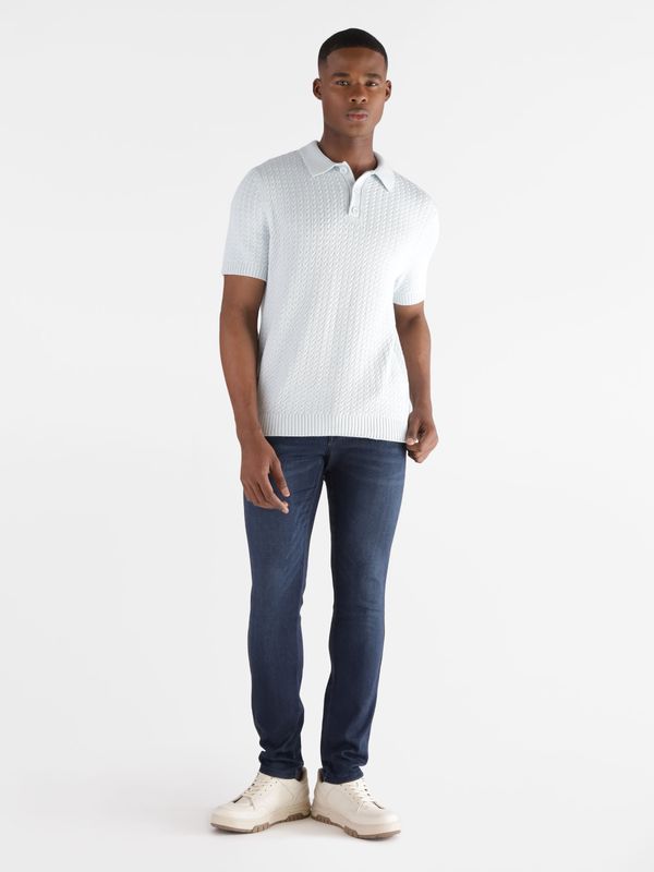 Playera Tipo Polo Guess Cable
