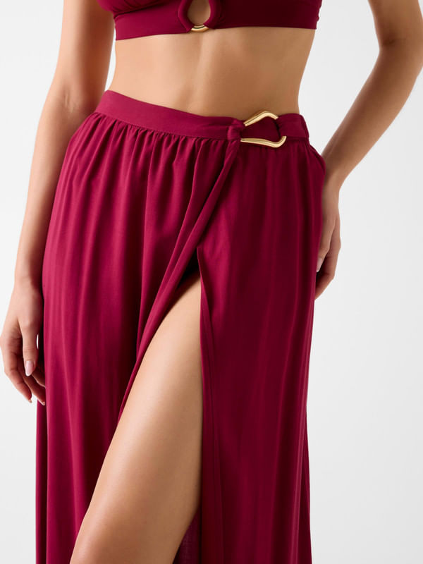 Falda Tipo Pareo Guess Vera