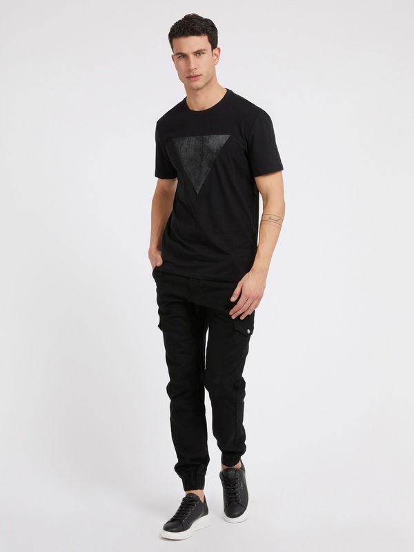 Playera Guess Shiny Triangle