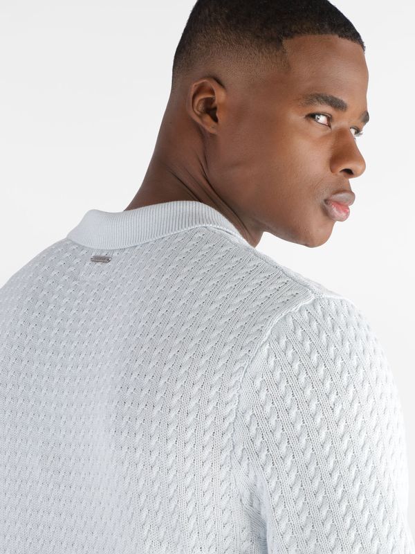 Playera Tipo Polo Guess Cable