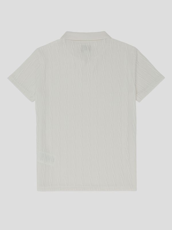 Playera Tipo Polo Guess Kids Para Niño