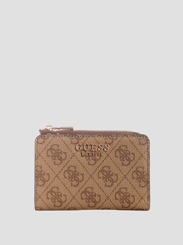 Cartera Zip Around Card Case Guess Laurel