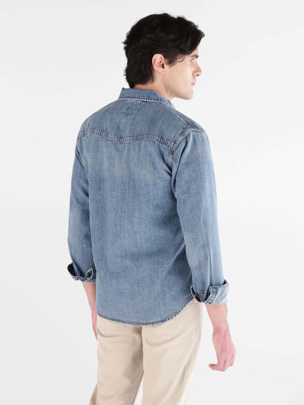 Camisa Guess Denim - Guess Jeans