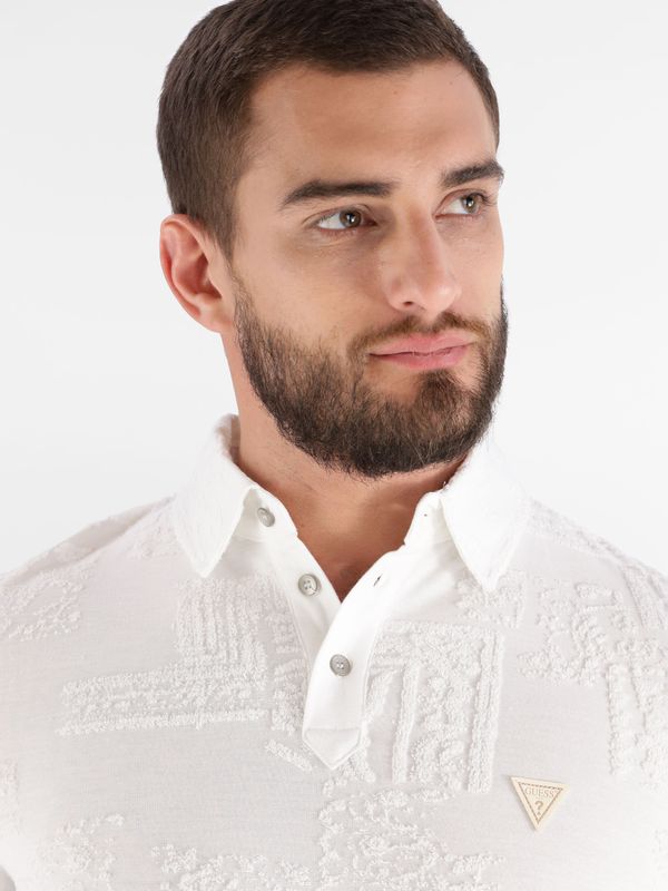 Playera Tipo Polo Guess Paisley