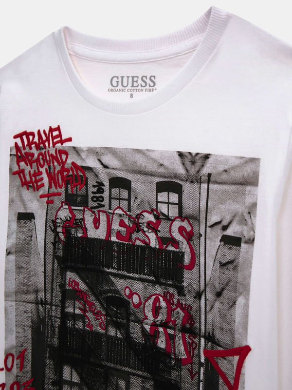 Playera Guess Kids Para Niño