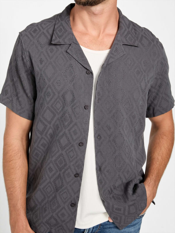 Camisa Guess Jacquard