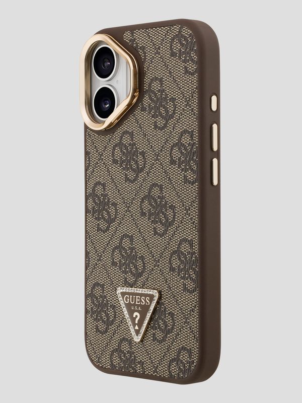Funda Para Celular iPhone 17 Guess Triangle Stand Magsafe