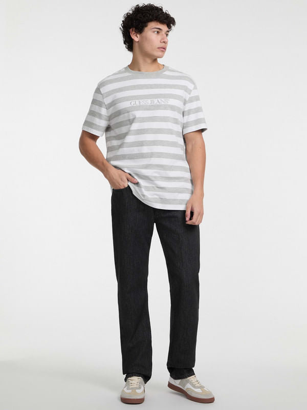 Playera Guess Striped - Guess Jeans x HYUNJIN