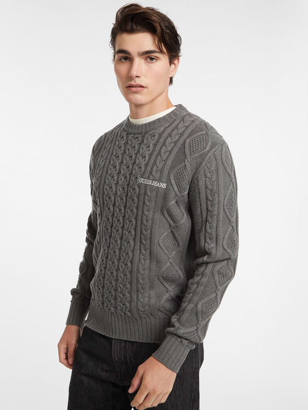 Suéter Guess Cable - Guess Jeans