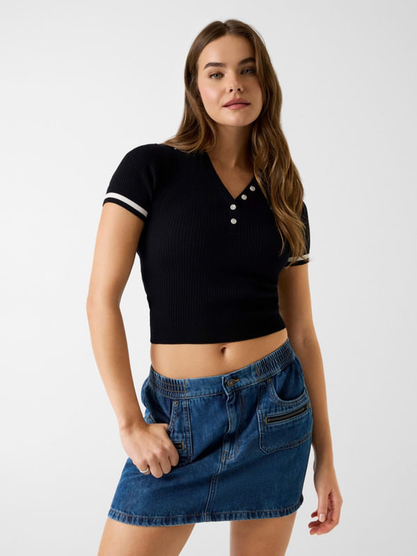 Playera Tipo Polo Guess - Guess Jeans