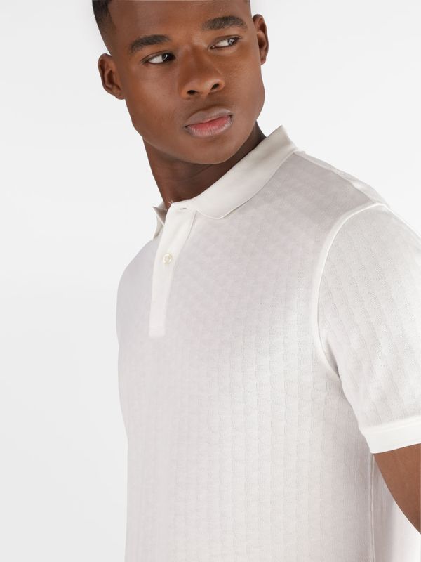 Playera Tipo Polo Guess Jacqaurd