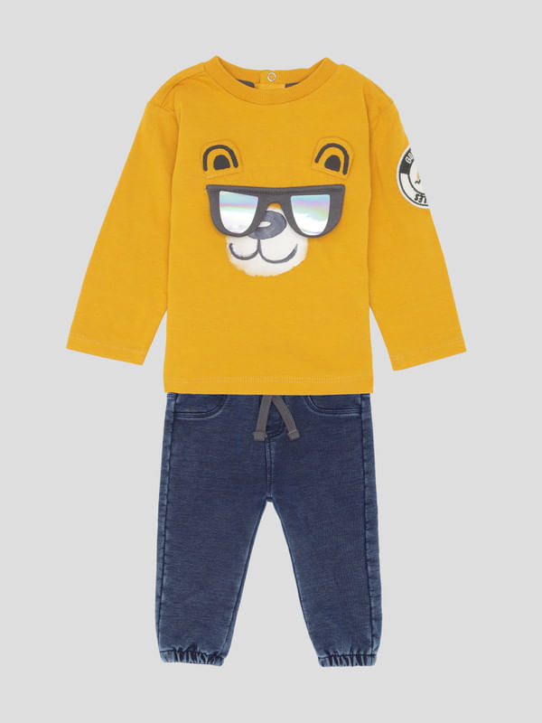Conjunto Guess Kids Para Bébe