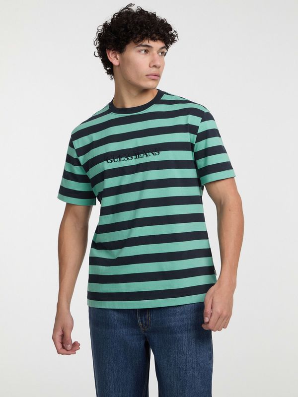 Playera Guess Striped - Guess Jeans x HYUNJIN