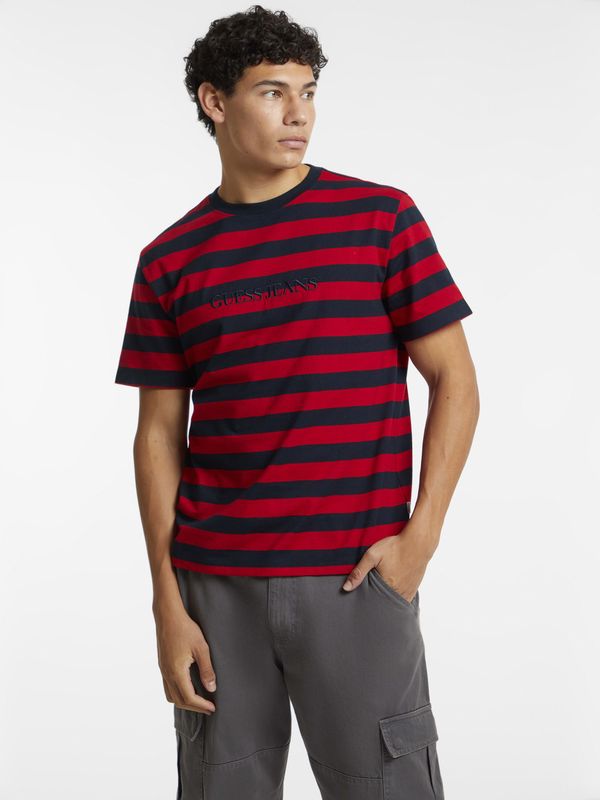 Playera Guess Striped - Guess Jeans x HYUNJIN