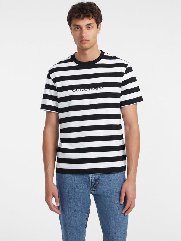 Playera Guess Striped - Guess Jeans x HYUNJIN