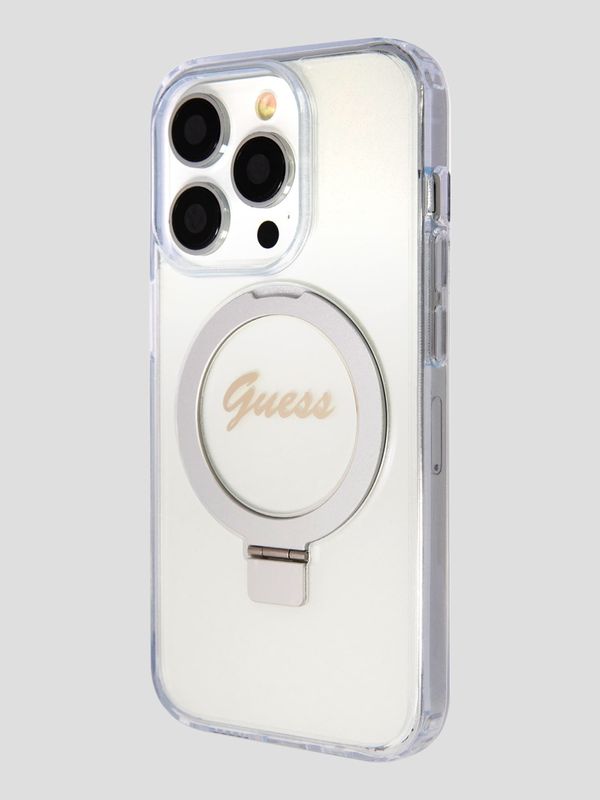 Funda Para Celular iPhone 14 Pro Max Guess Magsafe Ring Stand