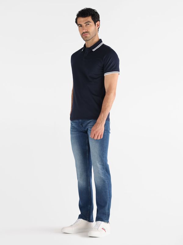 Playera Tipo Polo Guess Pique