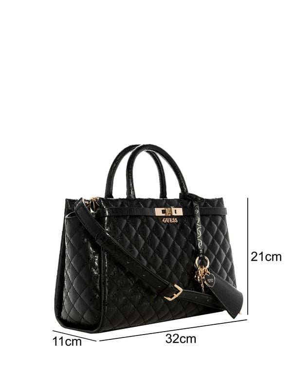 Bolsa Satchel Guess Idra