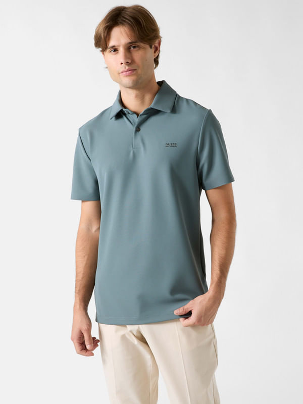 Playera Tipo Polo Guess Stretch