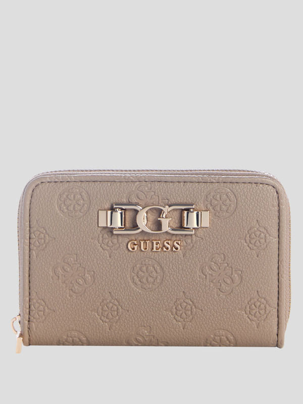 Cartera Zip Around Medium Guess Anise