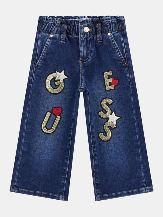 Jeans Guess Kids Palazzo Para Bebé