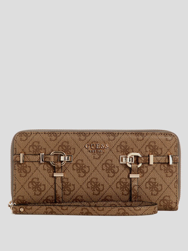 Cartera Zip Around Guess Leona