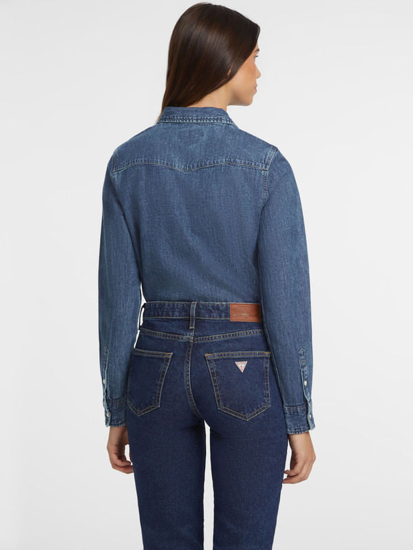 Camisa Guess Denim - Guess Jeans