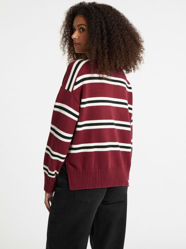 Suéter Guess Striped - Guess Jeans