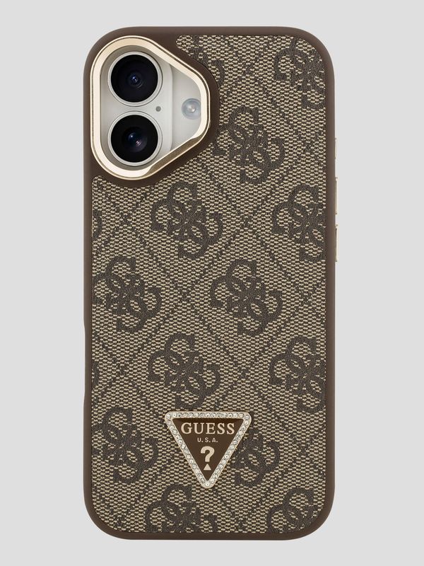 Funda Para Celular iPhone 17 Guess Triangle Stand Magsafe