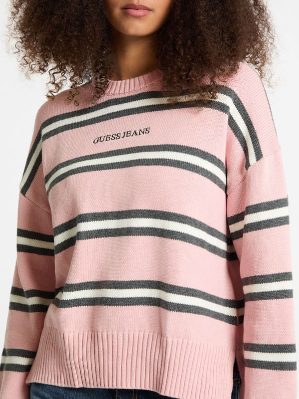 Suéter Guess Striped - Guess Jeans