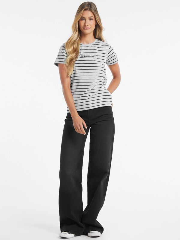 Playera Guess Striped - Guess Jeans