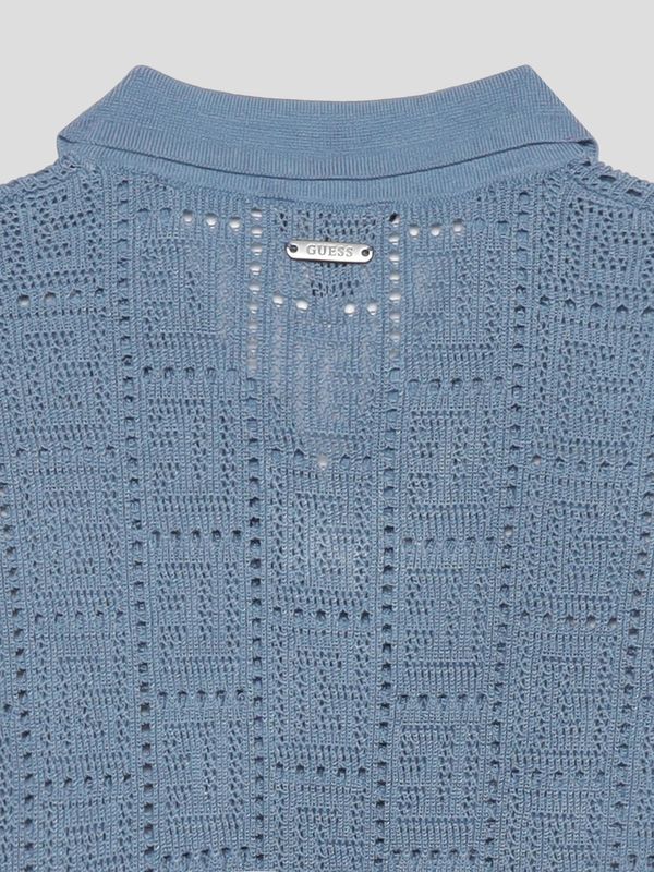 Playera Tipo Polo Guess Kids Minime Para Niño