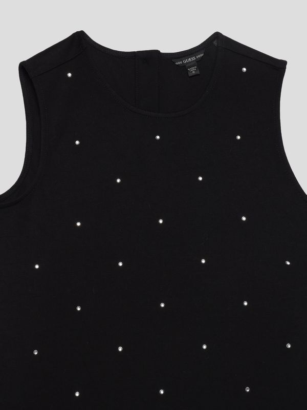 Vestido Guess Kids Punto Milano Para Niña
