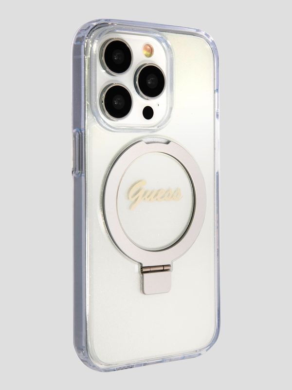 Funda Para Celular iPhone 14 Pro Max Guess Magsafe Ring Stand