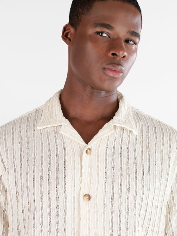 Camisa Guess Jacquard