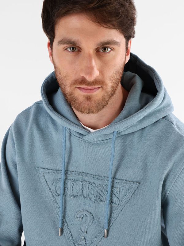 Sudadera Guess Triangle Raw