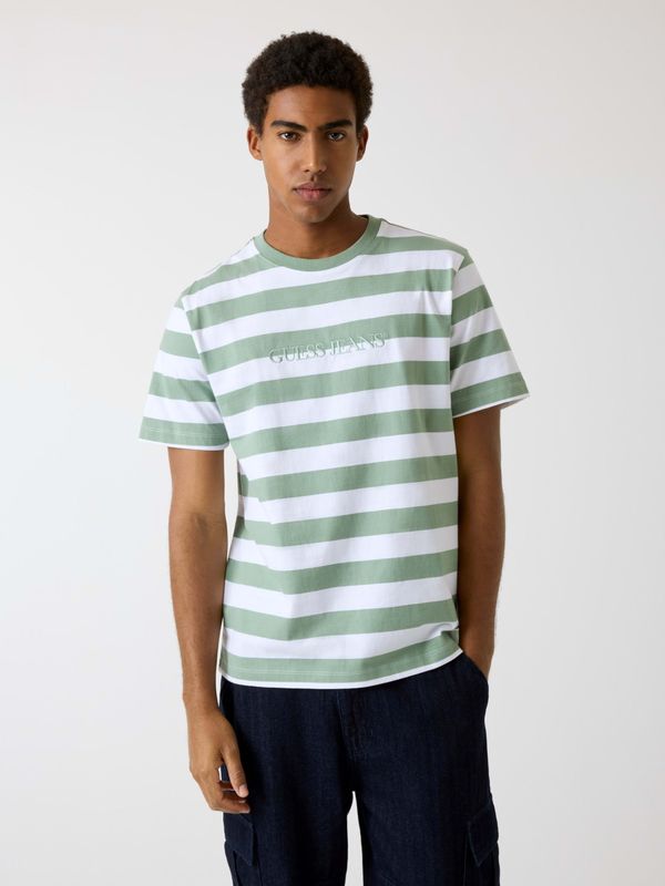 Playera Guess Striped - Guess Jeans x HYUNJIN