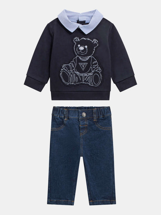 Conjunto Guess Kids Para Bebé