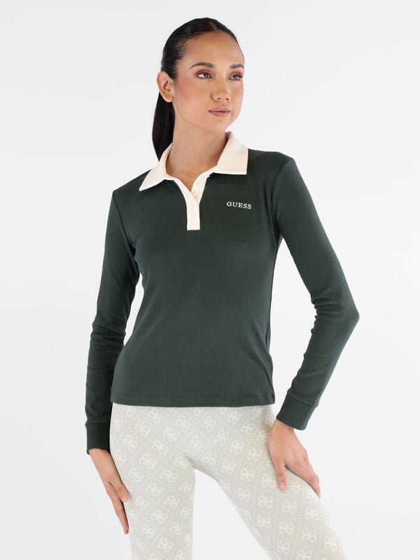 Playera Tipo Polo Guess Active Fabia