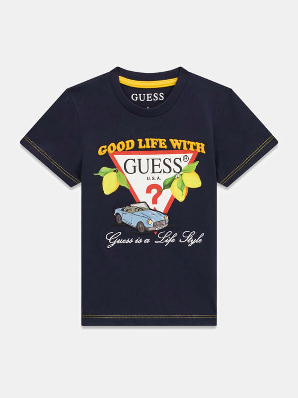 Playera Guess Kids Para Niño