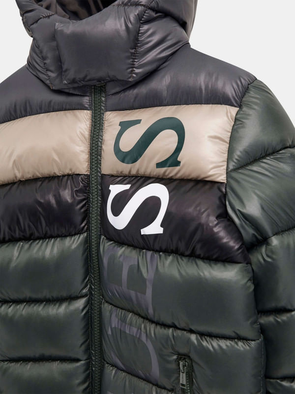 Chamarra Guess Kids Puffer Para Niño