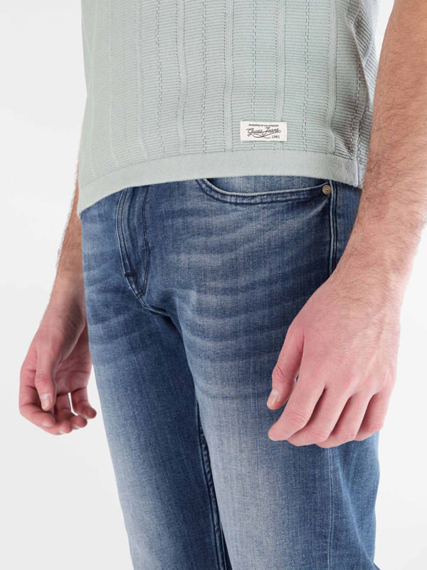 Playera Guess Stitche - Guess Jeans