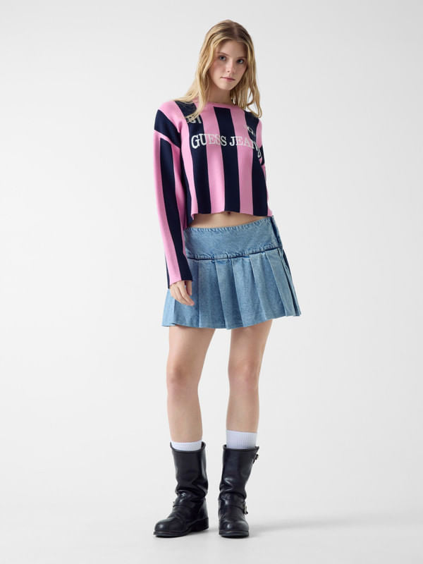 Suéter Guess Striped - Guess Jeans