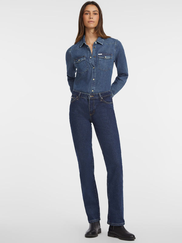 Camisa Guess Denim - Guess Jeans