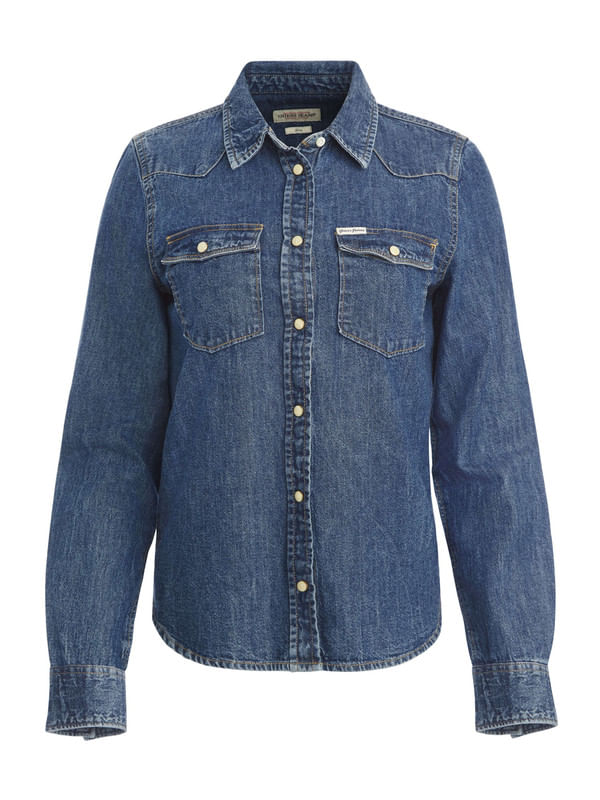 Camisa Guess Denim - Guess Jeans