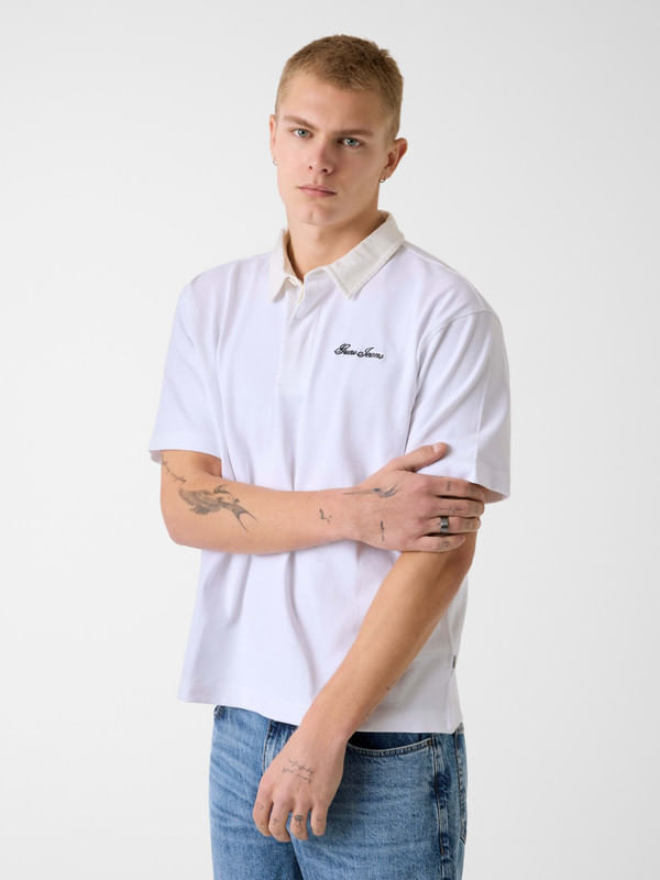 Playera Tipo Polo Guess Os - Guess Jeans