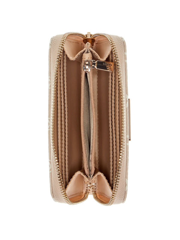Cartera Zip Around Medium Guess Anise